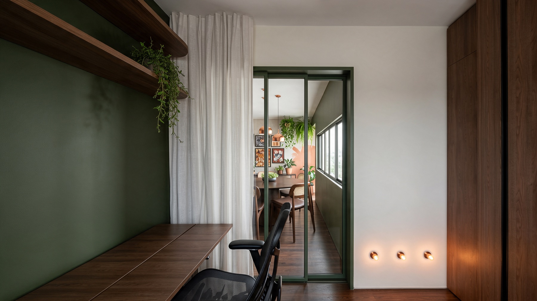 Detalhes do projeto de interiores